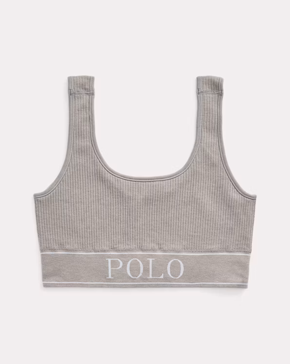 Seamless Cropped Scoopneck Tank