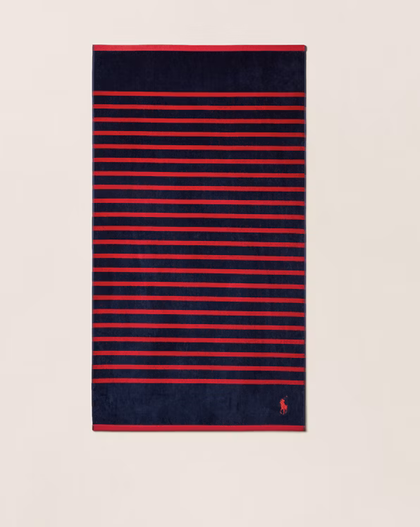 Bedstone Striped Beach Towel