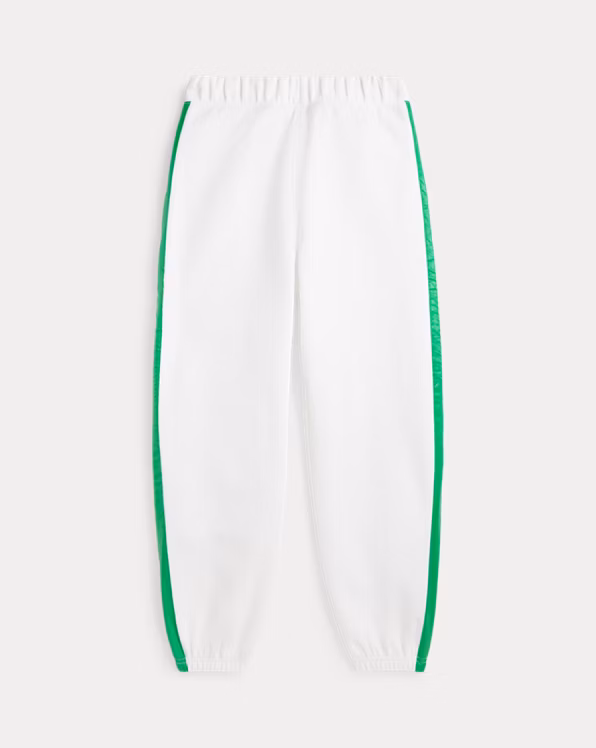 Striped Double-Knit Jogging Bottom