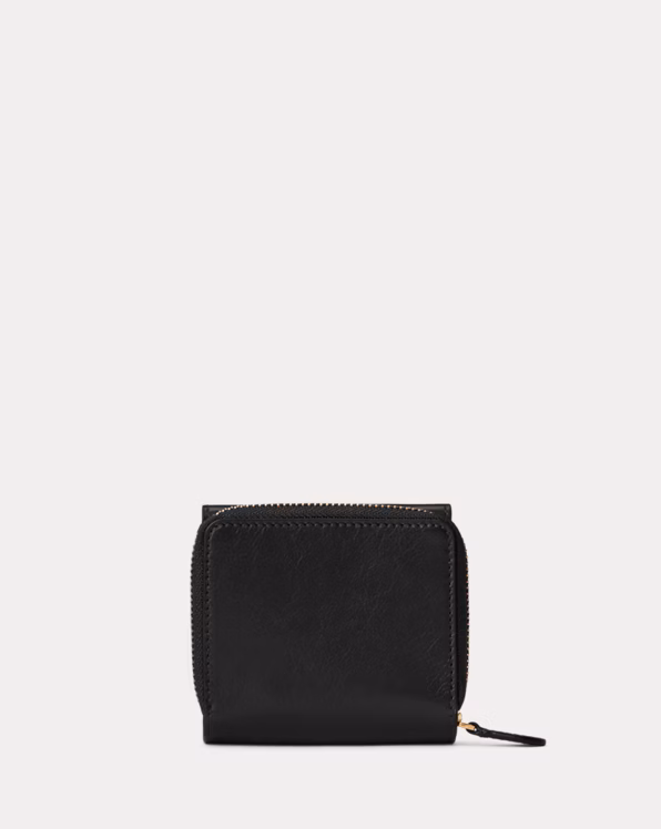 Polo ID Leather Compact Wallet