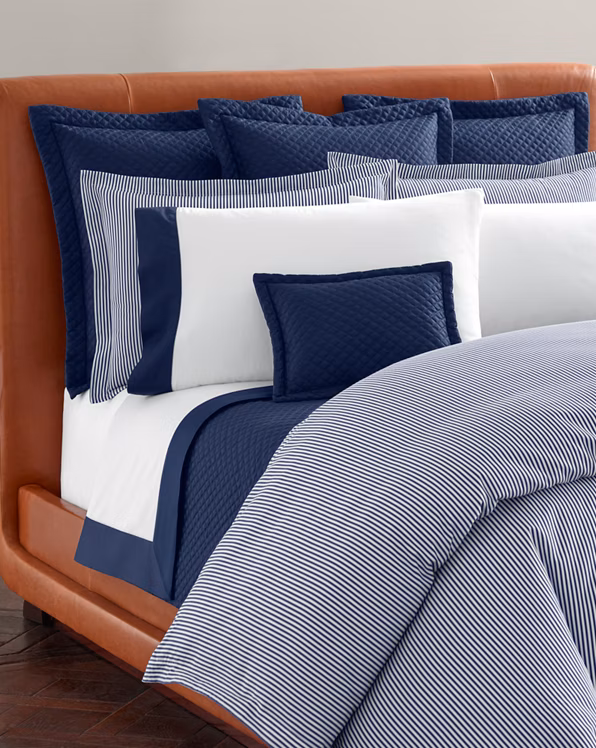 Cotton Shirting Stripe Sham