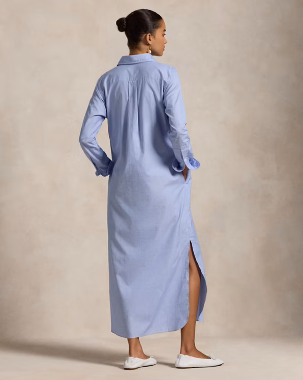 Cotton Shirtdress