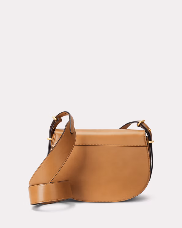 Polo ID Leather Saddle Bag