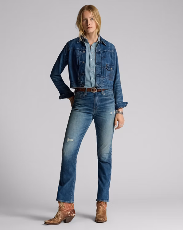 Cropped Denim Jacket