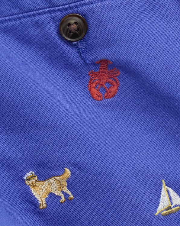 Polo Prepster Embroidered Chino Short