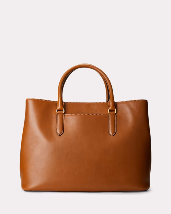 Leather Large Marcy Satchel