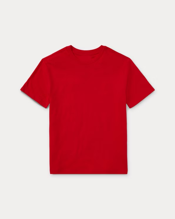 Cotton Jersey Crewneck T-Shirt