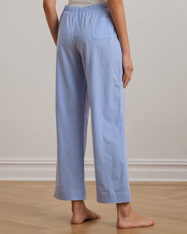 Striped Cotton Jersey Pyjama Trouser