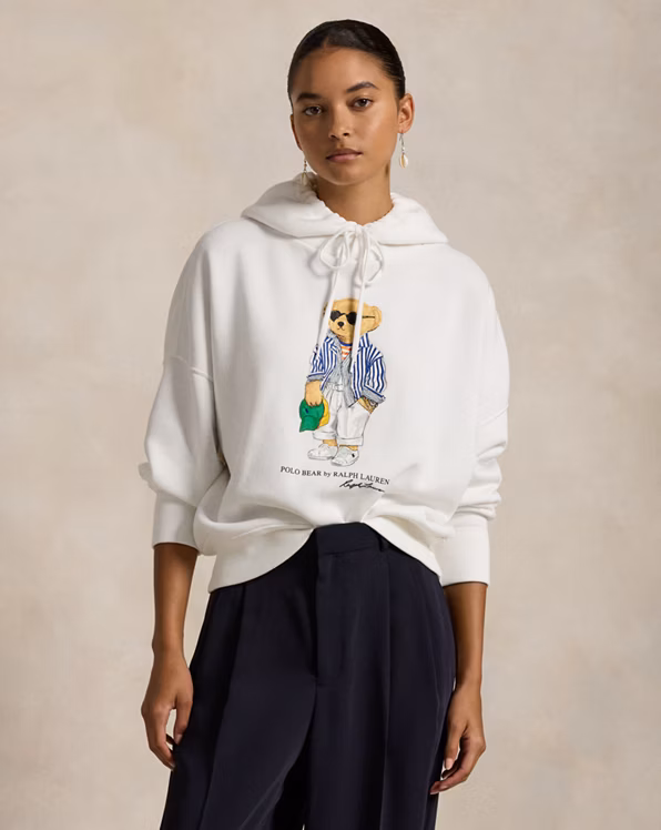 Polo Bear Fleece Hoodie