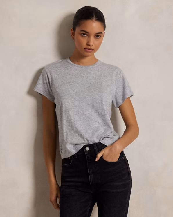 Classic Shrunken Fit Jersey T-Shirt