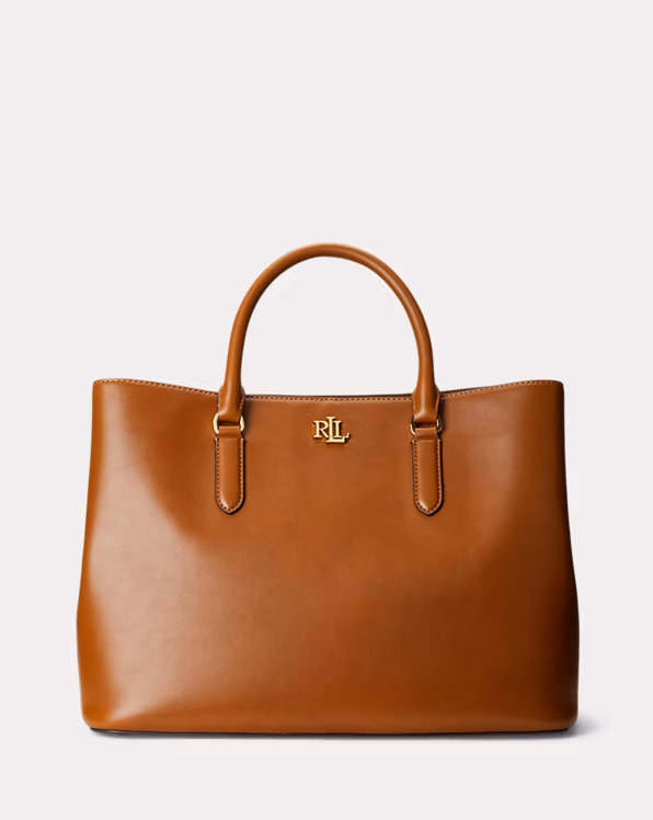 Leather Large Marcy Satchel