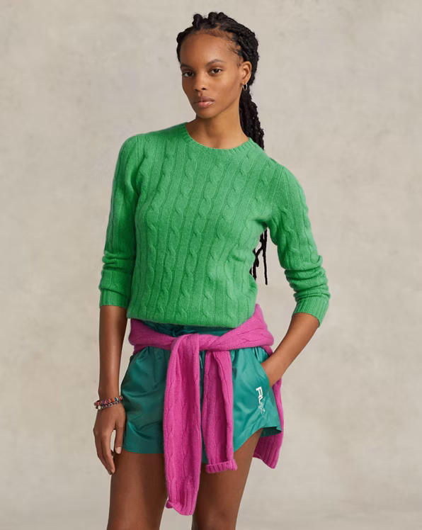 Cable-Knit Cashmere Jumper