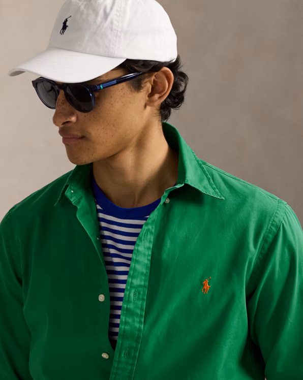 Custom Fit Twill Shirt