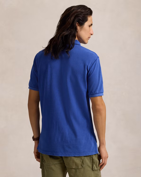 Classic Fit Polo Bear Mesh Polo Shirt