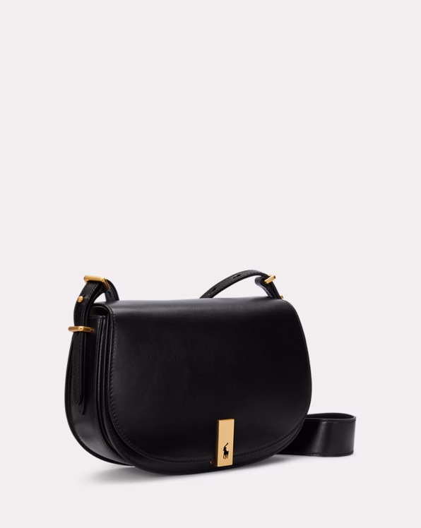 Polo ID Leather Saddle Bag