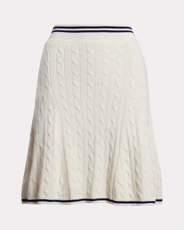 Performance Cable-Knit Skort