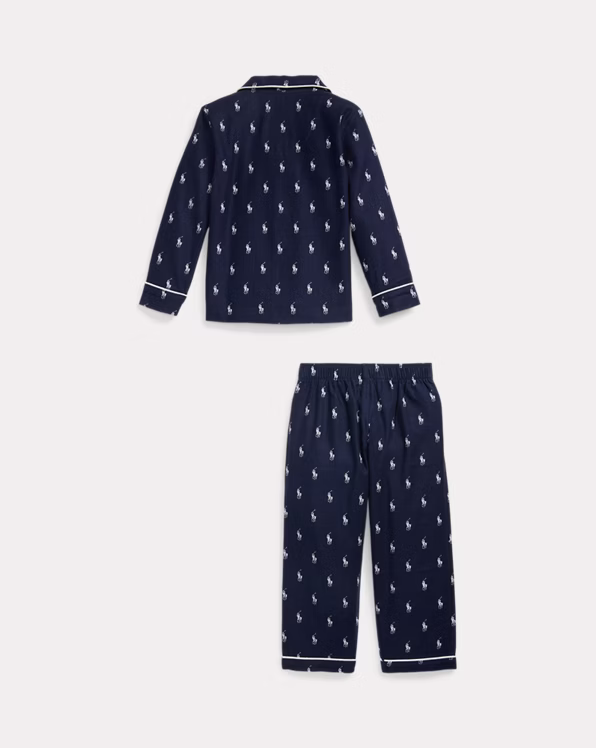 Polo Pony Brushed Twill Sleep Set