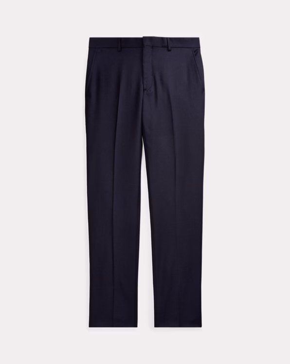 Slim Fit Wool Twill Trouser