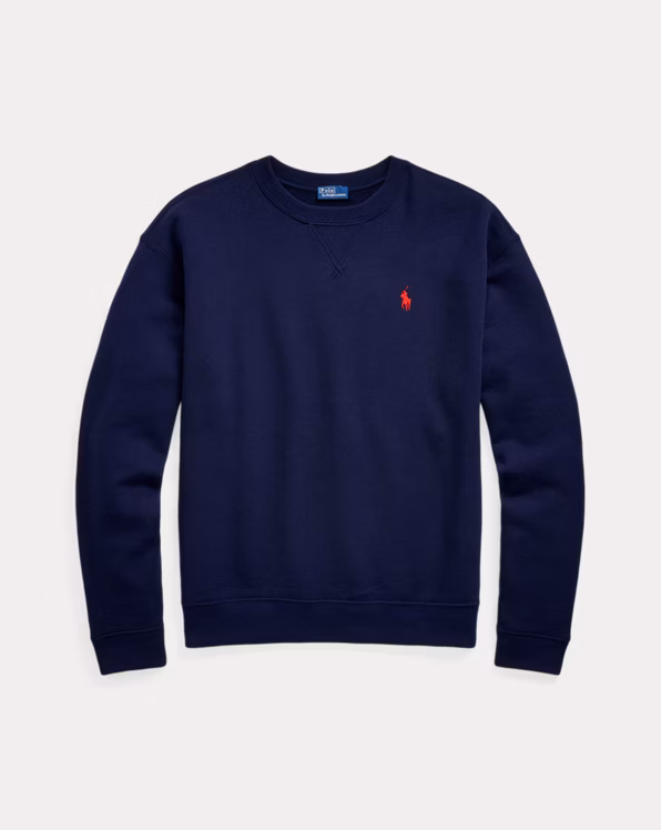 Lightweight Fleece Crewneck Pullover