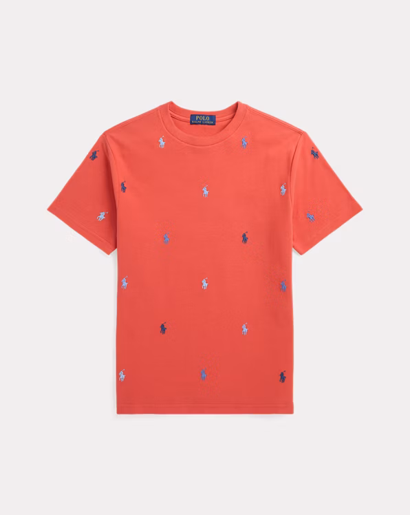 Polo Pony Cotton Mesh T-Shirt