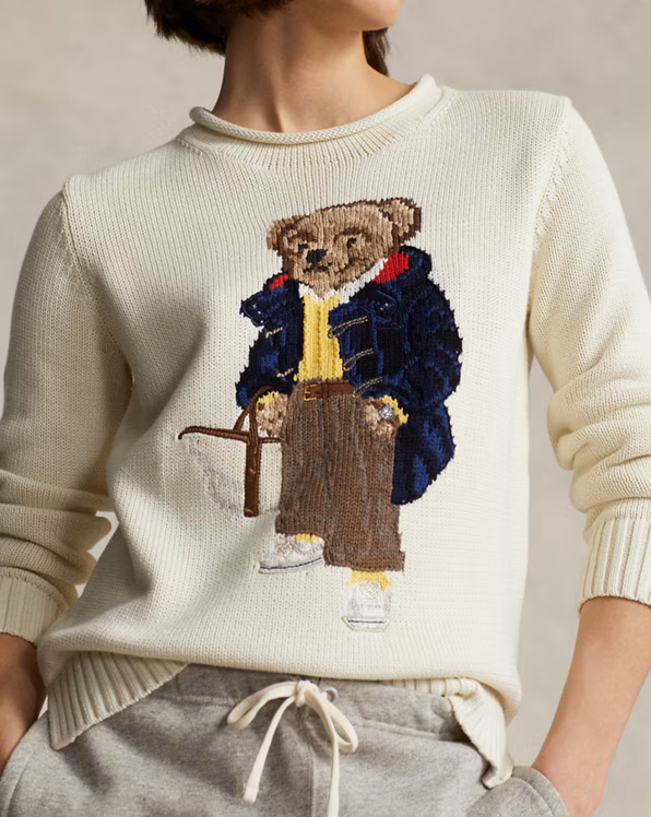 Polo Bear Cotton Jumper