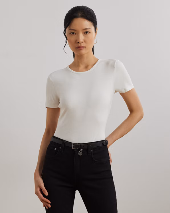 Stretch Cotton T-shirt