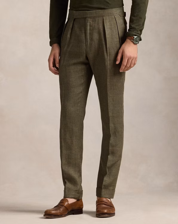 Polo Soft Tailored Glen Plaid Suit
