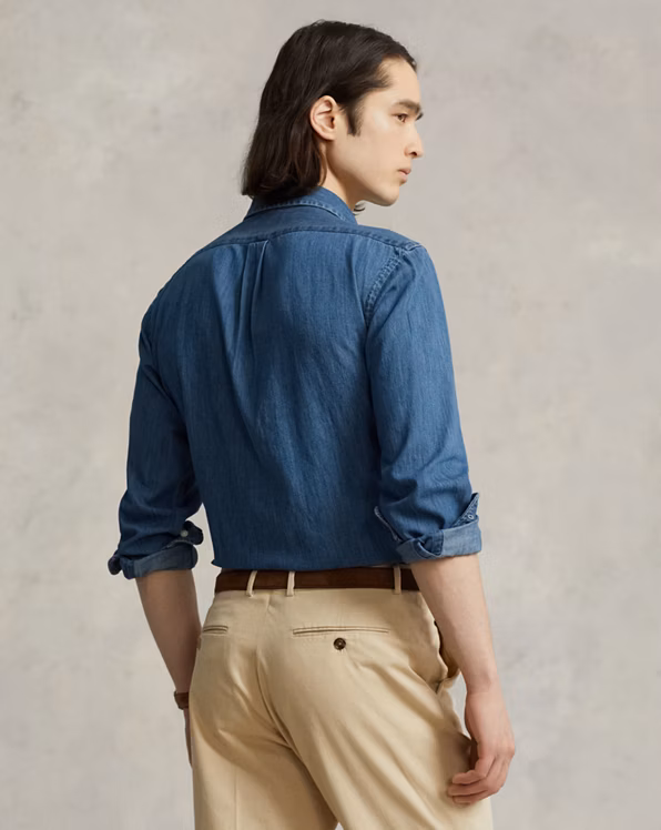 Custom Fit Denim Shirt