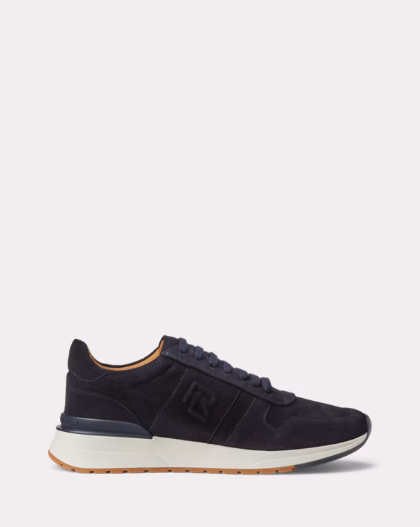 Ethan Calf-Suede Trainer