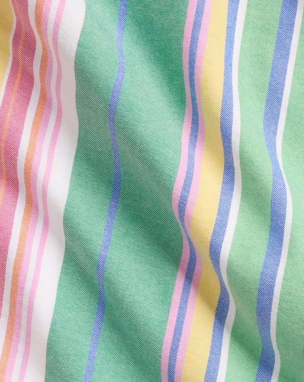 Custom Fit Striped Oxford Shirt