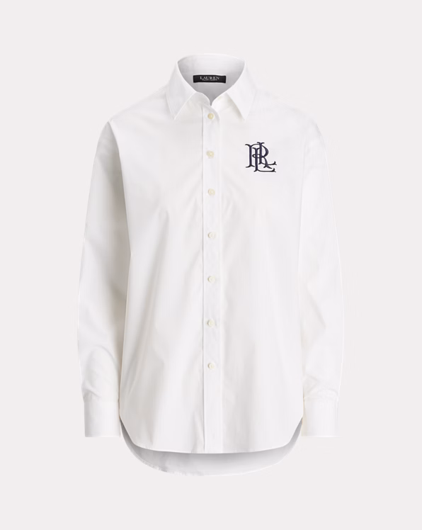 Relaxed Fit Stretch Cotton Shirt