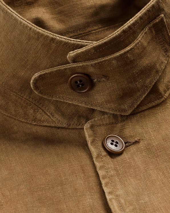 Bonded Linen Walking Coat