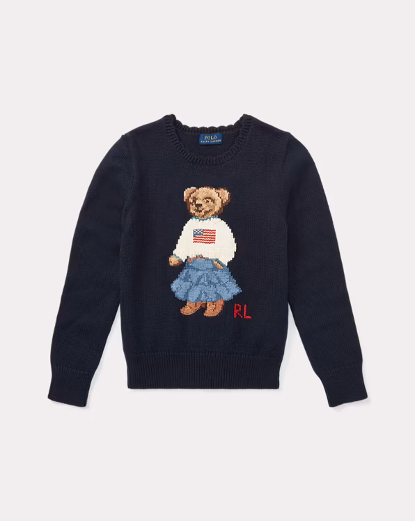 Polo Bear Cotton Jumper