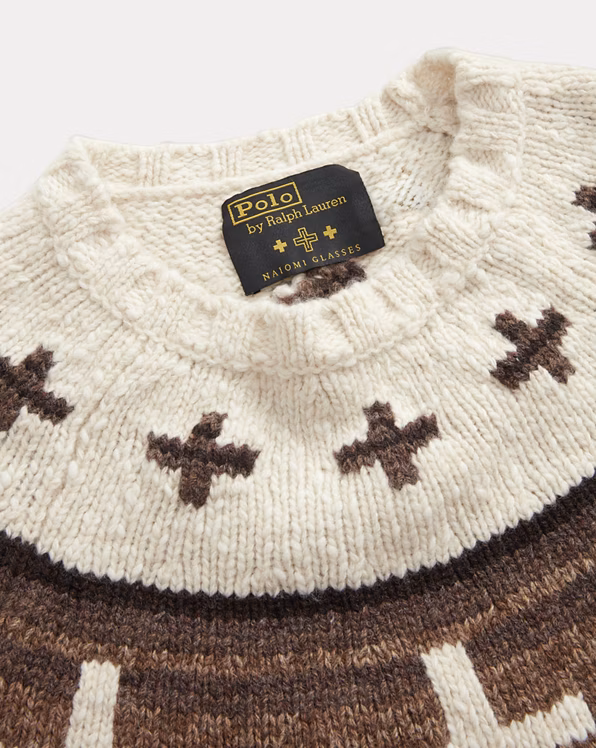 PRL x Naiomi Glasses Wool-Blend Jumper