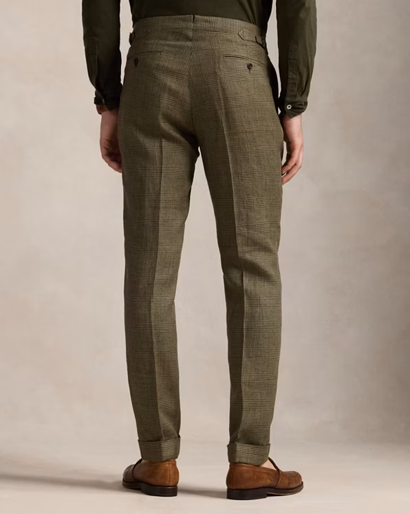 Polo Soft Tailored Glen Plaid Suit