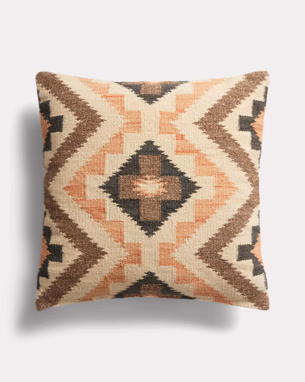 Handwoven Jacquard Pillow