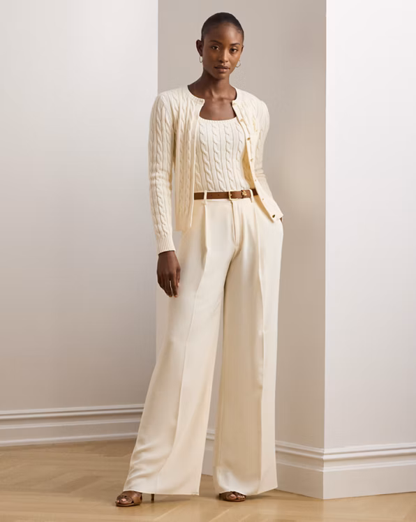 Cable-Knit Cotton Cardigan