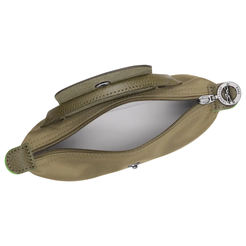 Le Pliage Green Pouch with handle